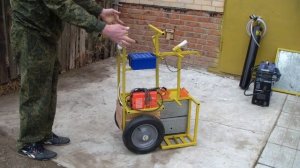 Тележка для сварочного полуавтомата