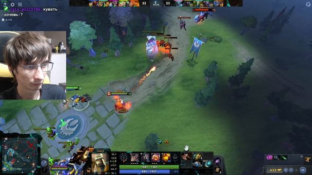 Dota 2 Реализую Шэдоу Шамана, в основном болтаем с челебосами в чате смотреть онлайн