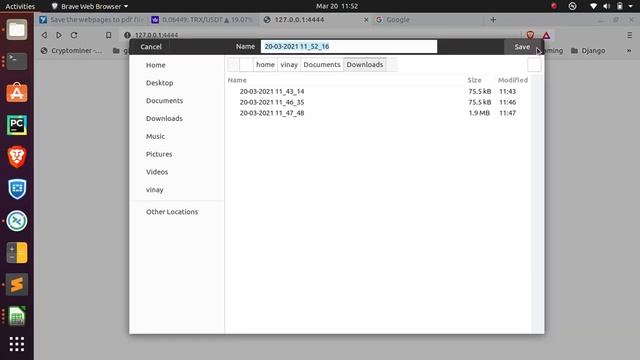 Web to PDF | Flask | Python | Vinnyhere смотреть онлайн