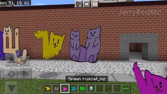 Russian Alphabet Lore, But It's Cat in Minecraft PE смотреть онлайн