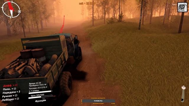 SpinTires. Карта «Карьер: Потоп» смотреть онлайн