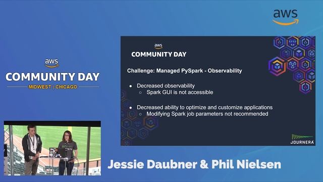 AWS Midwest Community Day 2019 - Jessie Daubner - Data Lake with AWS Glue смотреть онлайн