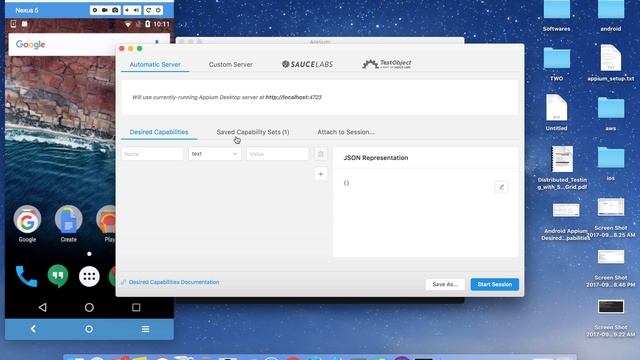Appium Python Tutorial - Appium Desired Capabilities For Android смотреть онлайн