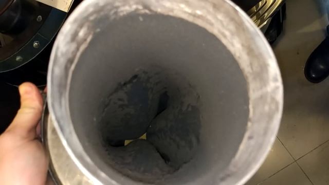 Баня.Мороз.Теплообменник.Воду из шлангов до конца не слили - взрыв через пробку льда получили! смотреть онлайн