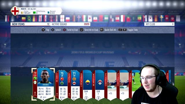 FIFA 18 WORLD CUP ROAD TO GLORY #3 - ICON HENRY IS AMAZING! смотреть онлайн