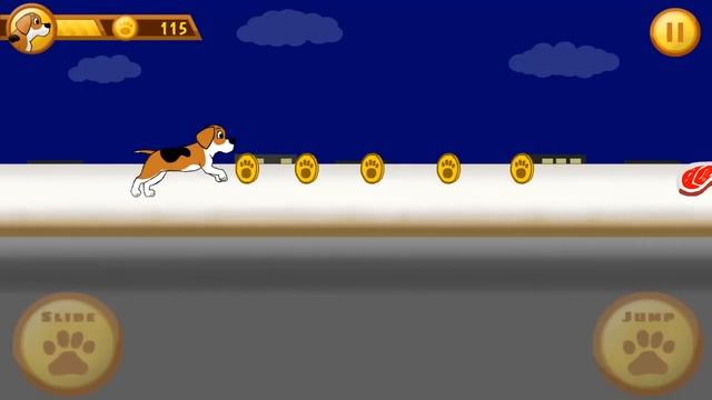Beagle Run - Christmas Puppy Run Game [Free Game for Android] смотреть онлайн