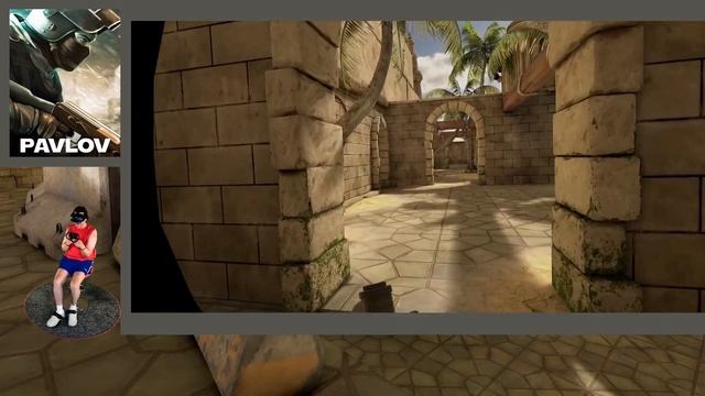 Pavlov PC VR Game play with HP Reverb G2 & Cybershoes смотреть онлайн