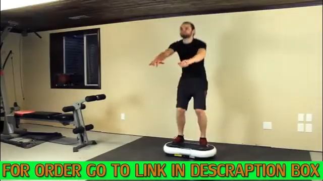 Hurtle Fitness Vibration Platform Workout Machine | Exercise Equipment For Home | Vibration Plate | смотреть онлайн