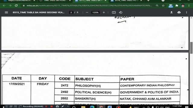 MLSU EXAMINATION TIME TABLE 2021 ! MLSU EXAM LATEST UPDATE смотреть онлайн