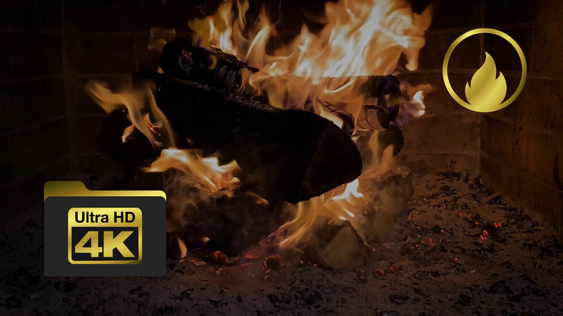 🔥 Завораживающее пламя камина в 4K: комфорт и тепло Огонь в сердце: Магия камина и костра в 4K смотреть онлайн