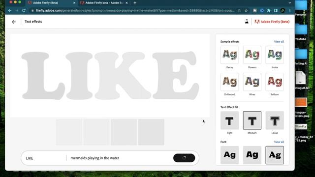 Best text effect generator | Adobe firefly tutorial for beginners смотреть онлайн