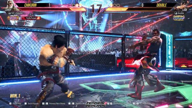 T8 🔥 Chikurin (Leroy) vs Double (Law) 🔥 Tekken 8 смотреть онлайн