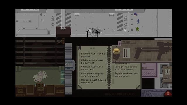 Papers, please Day 20-23 - Man in red смотреть онлайн