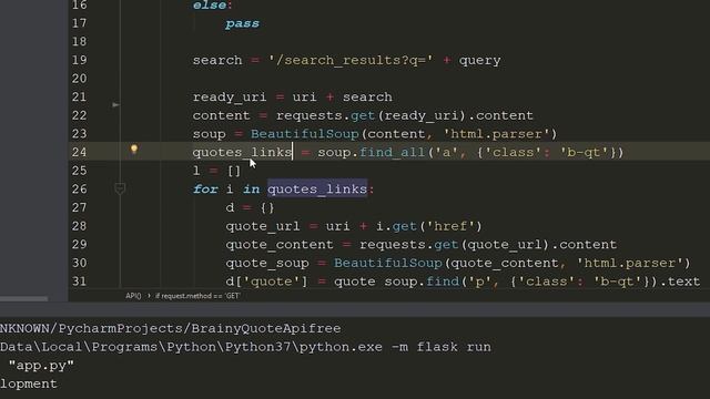 How To Make A Scraping API For Flutter In Python | Part 3 смотреть онлайн