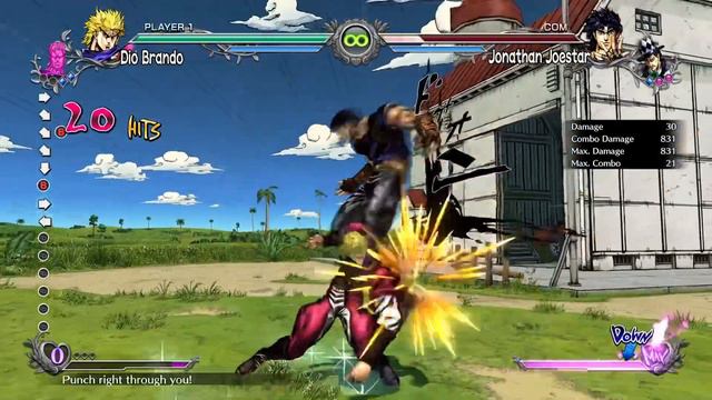 Jojo’s All Star Battle R - Dio Brando 108% T.O.D Combo