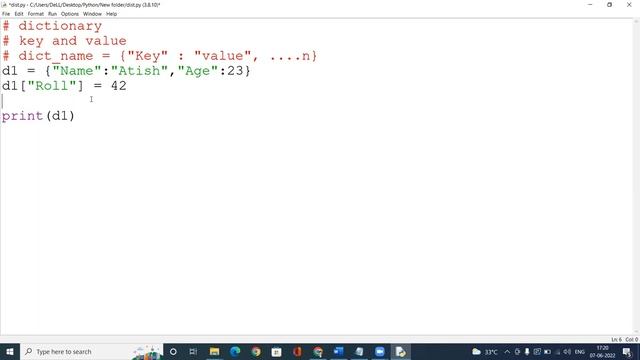 How to use Dictionary and its Values and Keys in Python | Tutorial смотреть онлайн