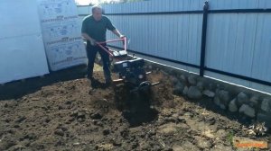 Как Пахать Огород Фрезами /  Мотоблок и фреза