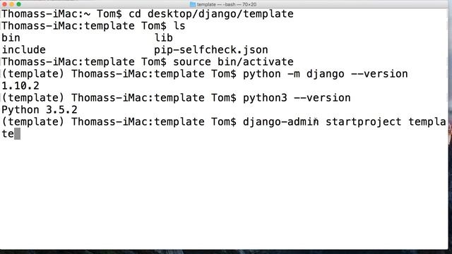 Start A Django Project смотреть онлайн