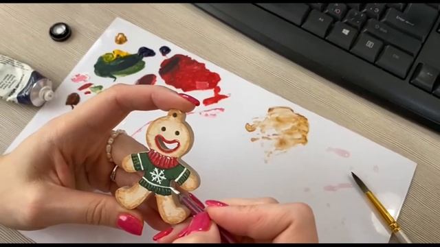 Елочные игрушки своими руками. Деревянные фигурки для творчества. Сувениры из дерева Akwood смотреть онлайн