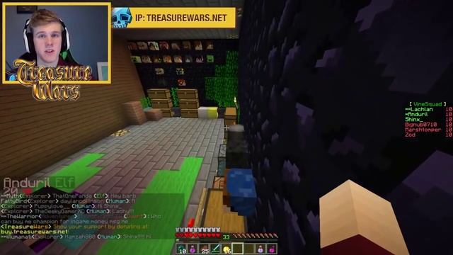 Minecraft Treasure Wars Adventure "NEW BOSS?" Episode 18 (Minecraft Factions) смотреть онлайн