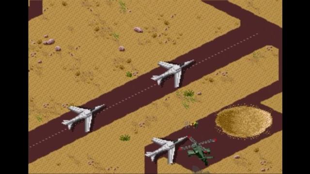 Sega Mega Drive 2 (Smd) 16-bit Desert Strike - Return to the Gulf Level 1