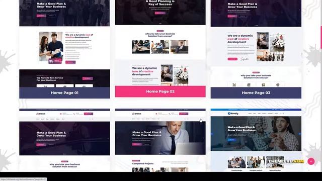 Enexus - Consulting Business Elementor WordPress Theme corporate company Website Builder смотреть онлайн