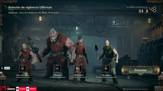 LA PRIMERA HORA DE Warhammer 40k DARKTIDE el L4D DEL FUTURO BRUTAL смотреть онлайн