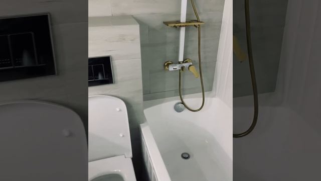 Ремонт ванной. Компактный санузел. смотреть онлайн