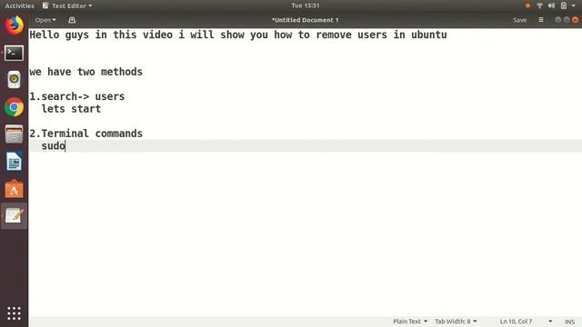 How to remove users in ubuntu , 100% working. смотреть онлайн