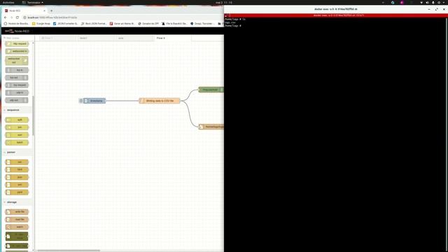 CRIANDO E GRAVANDO OS DADOS NO ARQUIVO CSV USANDO NODE RED смотреть онлайн