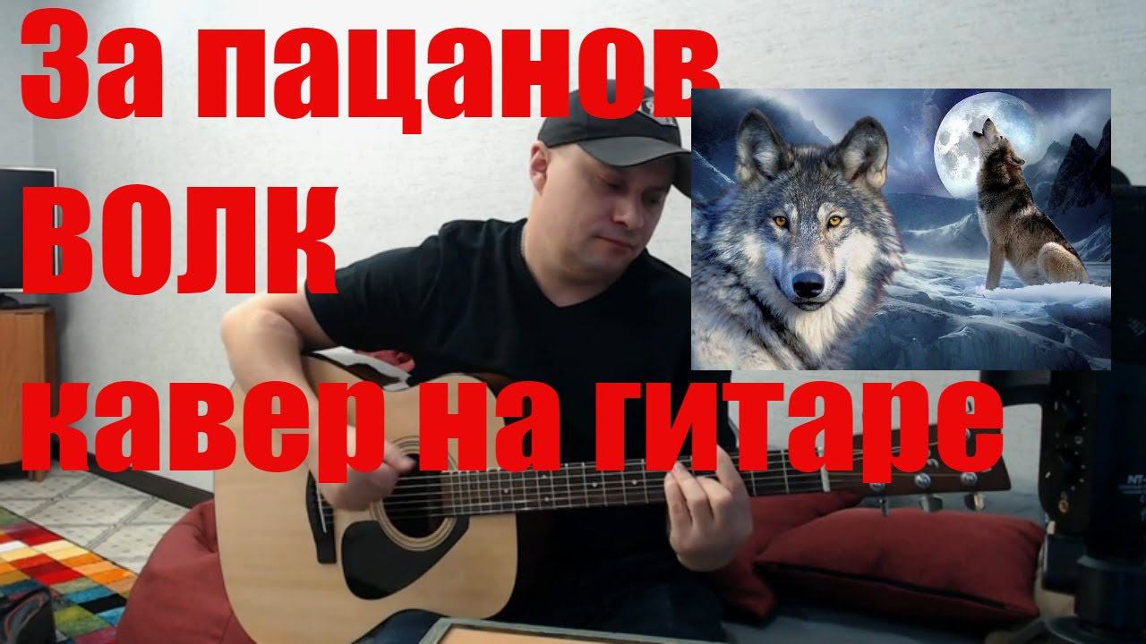 За пацанов / ВОЛК / кавер на гитаре смотреть онлайн