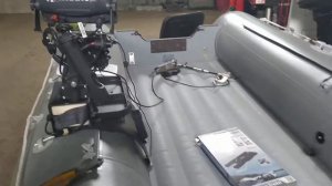 Haswing Cayman B 55  GPS  установака на ПВХ лодку