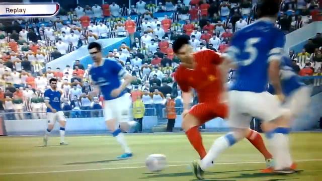 PES 2013-14 Liverpool vs Everton - Luis Alberto goal смотреть онлайн
