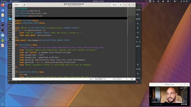 Bootstrap Arch from Fedora смотреть онлайн