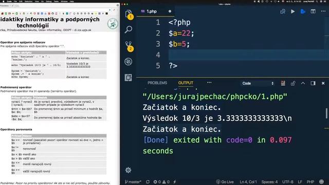 820 ? Podmienený operátor║PHP slovensky║ Programovanie s Yetim смотреть онлайн