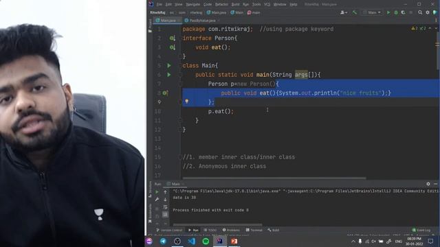 L21 | Inner Class | Nested Class | JAVA | Complete Java Tutorial | Ritwik Raj смотреть онлайн