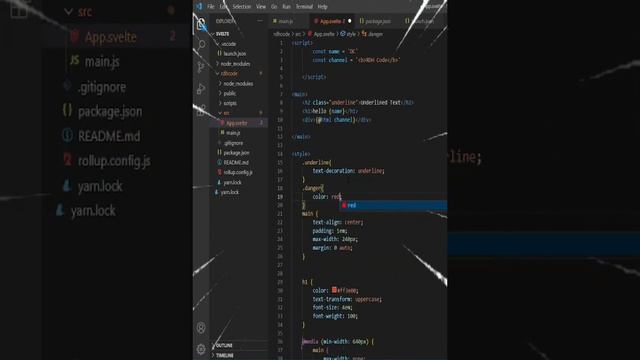 How to bind class attributes | watch full video on channel | #svelte #coding #programming #sveltejs смотреть онлайн