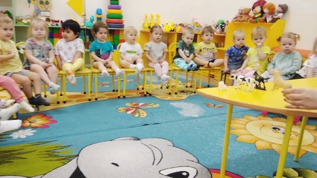 Сиреневая (младшая группа). Развитие речи "домашние животные" смотреть онлайн