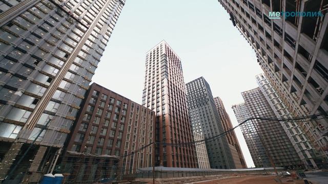 ЖК «Метрополия» | Май 2023 | Промежуточный отчет о динамике строительства | MR Group смотреть онлайн
