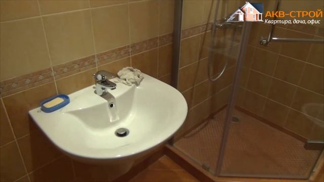 Дизайн отделка санузла в современном стиле. AKV-STROY.NET смотреть онлайн