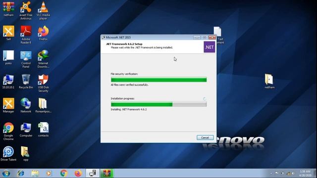 How to install Microsoft Net Framework On Windows 7 8 10 смотреть онлайн