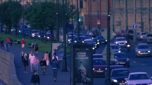 СПБ - Район Финляндского вокзала - Предзакат смотреть онлайн