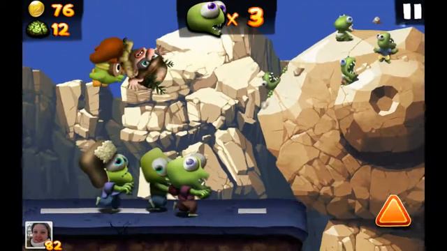 Играю в игру зомби цунами смотреть онлайн