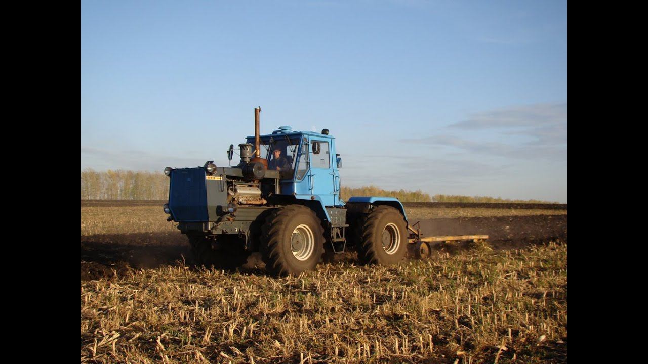 T-150 Plowing /// Трактор ХТЗ Т-150К вспашка