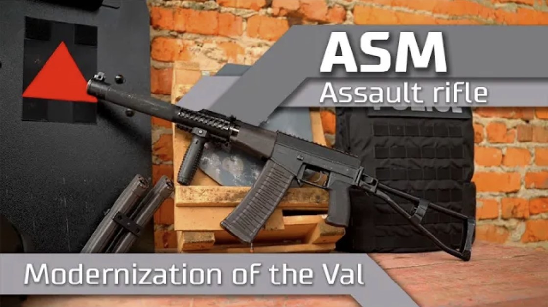ASM assault rifle: modernization of the Val смотреть онлайн