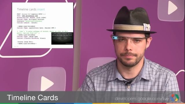 Google Mirror API: Timeline Cards смотреть онлайн