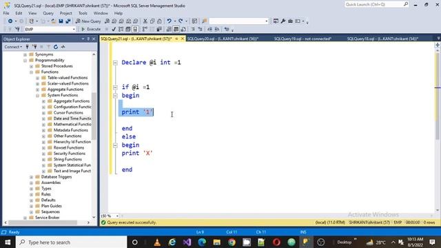 If statement in SQL Server||SQL Server||SQLISEASY #sqlserver #if смотреть онлайн