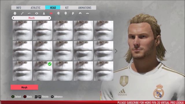 FIFA 20 - How to Create David Beckham - Gameface смотреть онлайн