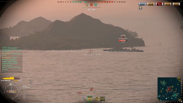 Citadel Sniper! The Ishizuchi - World of Warships Premium Battleship смотреть онлайн