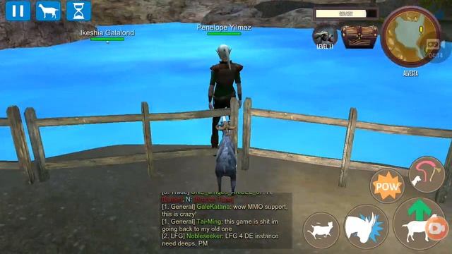 #1 серия игры Goat Simulator MMO смотреть онлайн